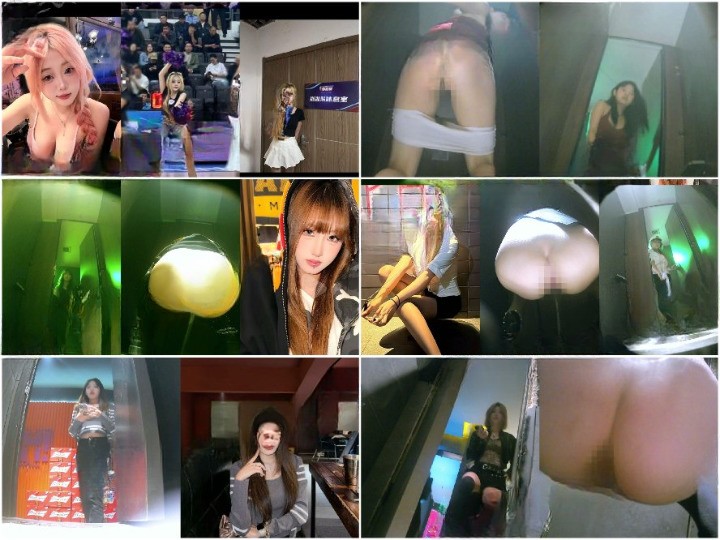 Public Restroom 12月に新しく流出❤️プレミアム【酒場トイレショットシリーズ】日常ショットを含む7人の美しい女性の高画質写真。