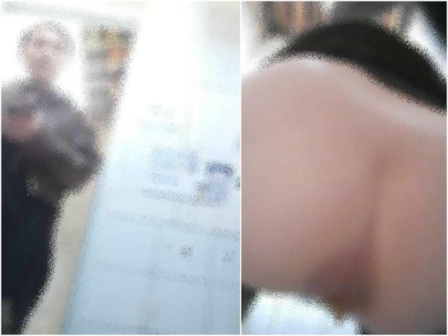 Public Restroom 【トイレ盗撮】黒透けパンのコントラスト、肛門が破裂して下痢が噴出