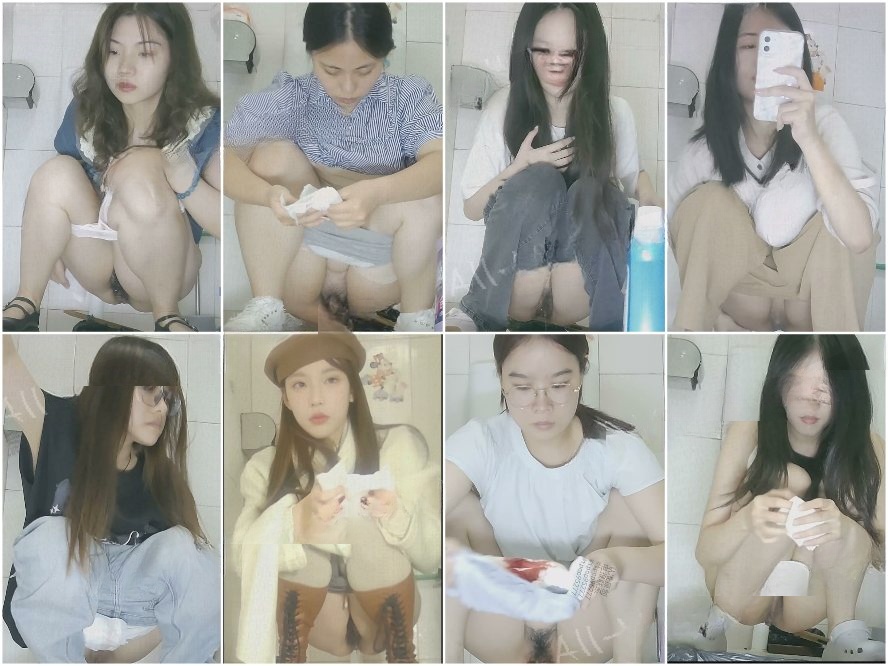 Public Restroom 12月のTelegram有料グループの最新情報❤️ 女子大生トイレの前と後ろの高画質パノラマ写真が流出。美しい女…