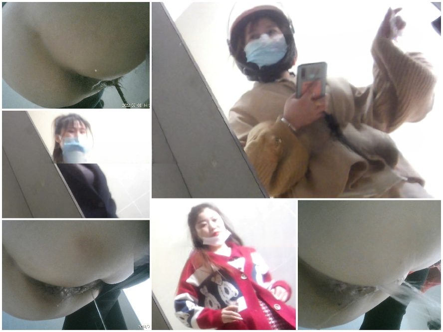 Public Restroom 編み物工場シリーズの最近のトイレ撮影ビデオ10本の膨大なコレクション❤ 透かしのないオリジナルのファイルで400…