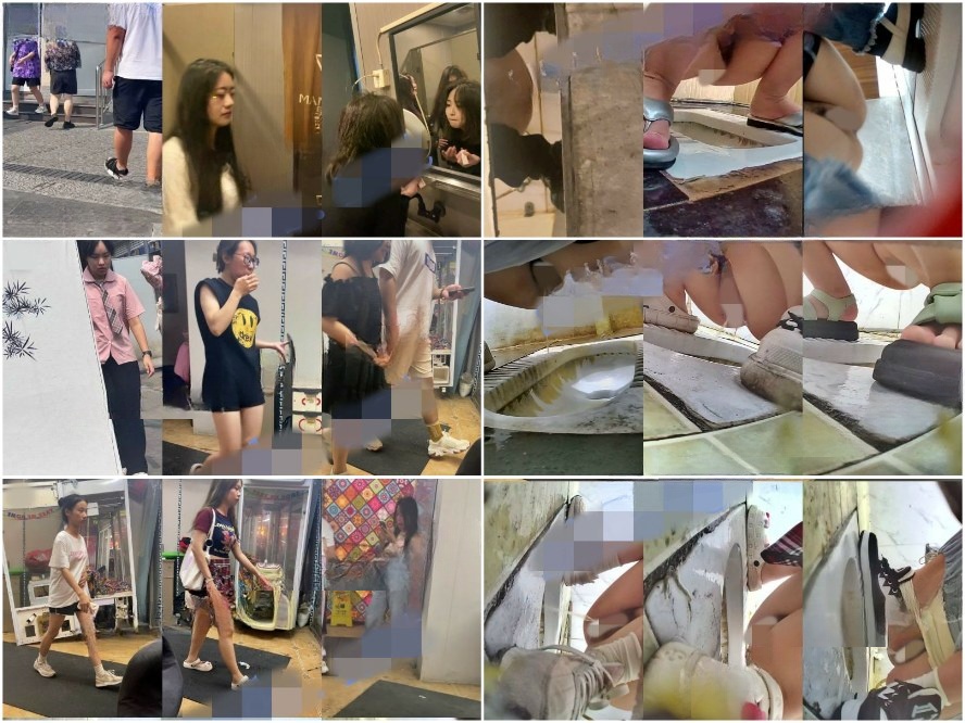 Public Restroom 【トイレショット】新たに流出した映像には、クローズアップや正面からのショットなど、さまざまな場所でさまざまな女の…