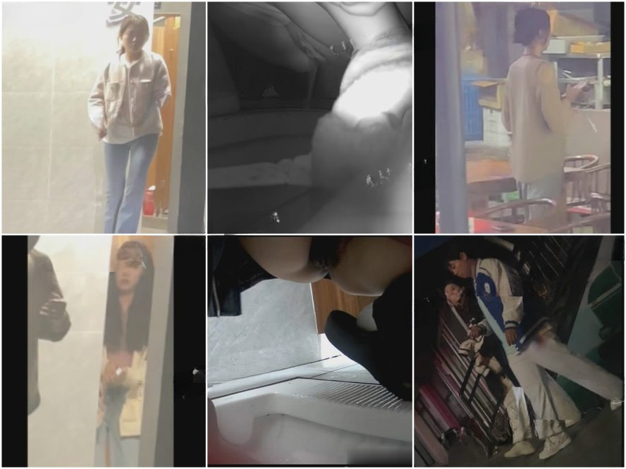 Public Restroom 新しく流出した写真❤️ 名カメラマンが道端のレストランの女性用トイレに潜入し❤️ 美しい女性たちが排尿する様子を…