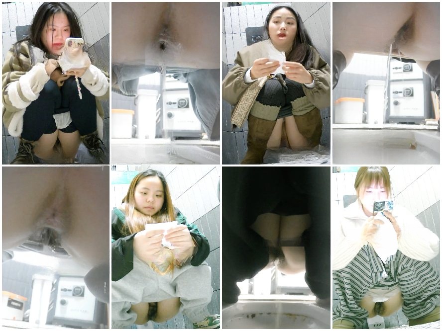 Public Restroom China Toilet Voyeur sifangktv 2560-2562