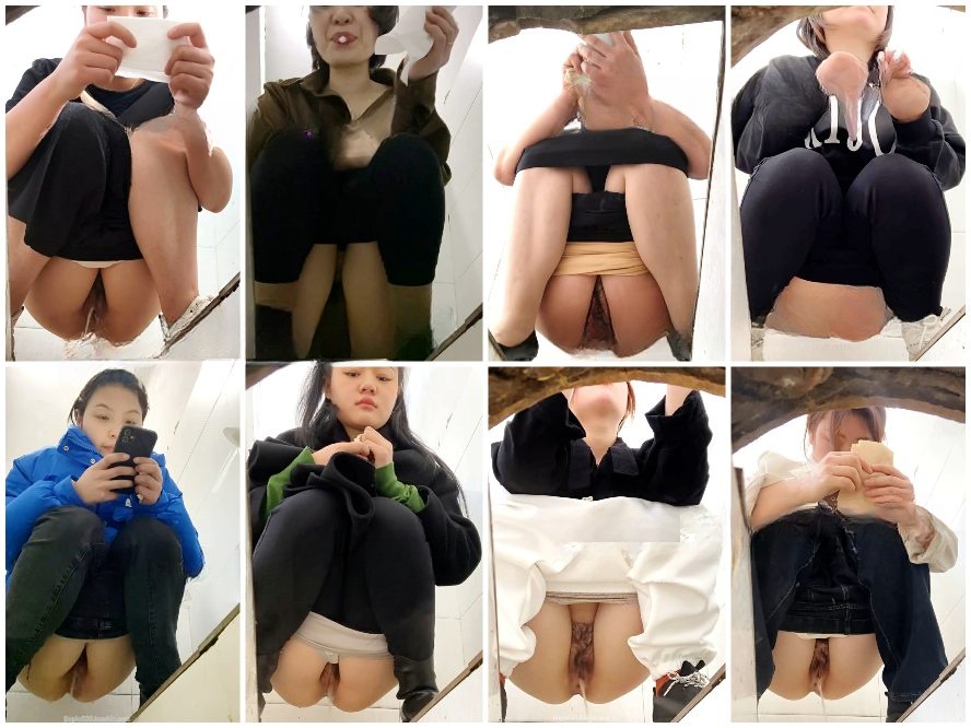 Hidden Cam Toilet China Toilet Voyeur sifangktv 2594-2596