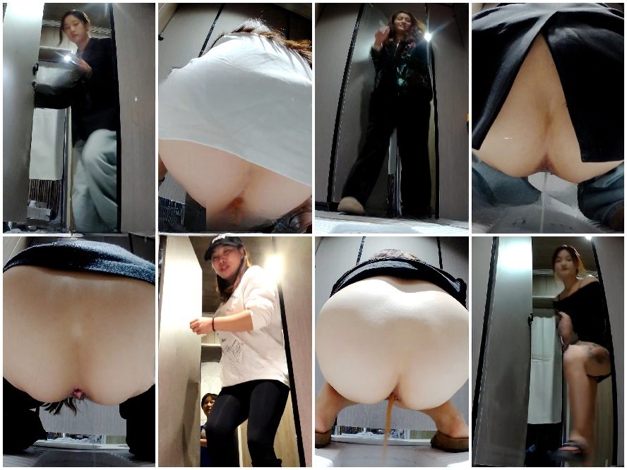 Girls on the Toilet China Toilet Voyeur sifangktv 2638-2640