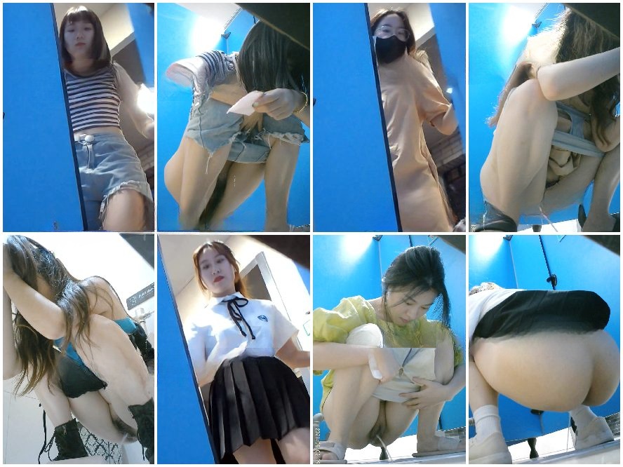 Girls on the Toilet China Toilet Voyeur sifangktv 2662-2664