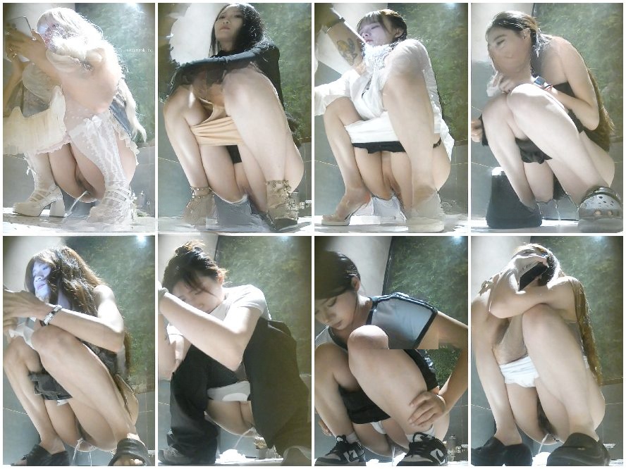 Spy Today 驚くほど美しい「白虎」美女たち — 用を足しても拭かない女の子たち（動画17本）［『The Room』オリジナル版］