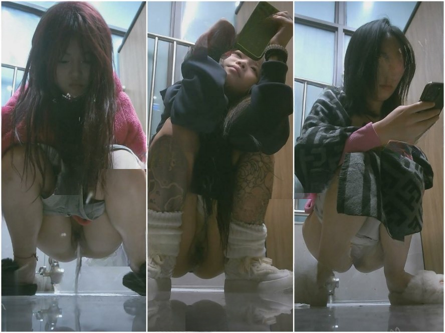 Spy Today 4月に新シリーズがリークされました❤️ 凄腕カメラマンが高級オフィスビルに忍び込み、女神たちがトイレを使う様子をパノラマ撮影…