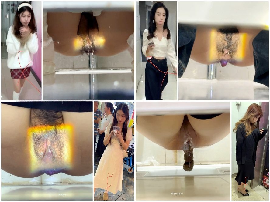 Spy Today 【トイレ盗撮】強引な撮影と照明 – スマホの鮮明なピントがマンコとアナルを丸出しに