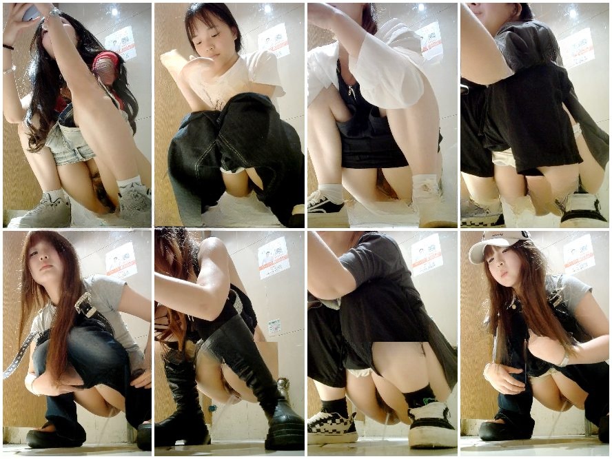 Spy Camera 正面パノラマ：若くて極上、桃色に染まった「一文字」マンコのコレクション – 動画22本 [オリジナルソース]