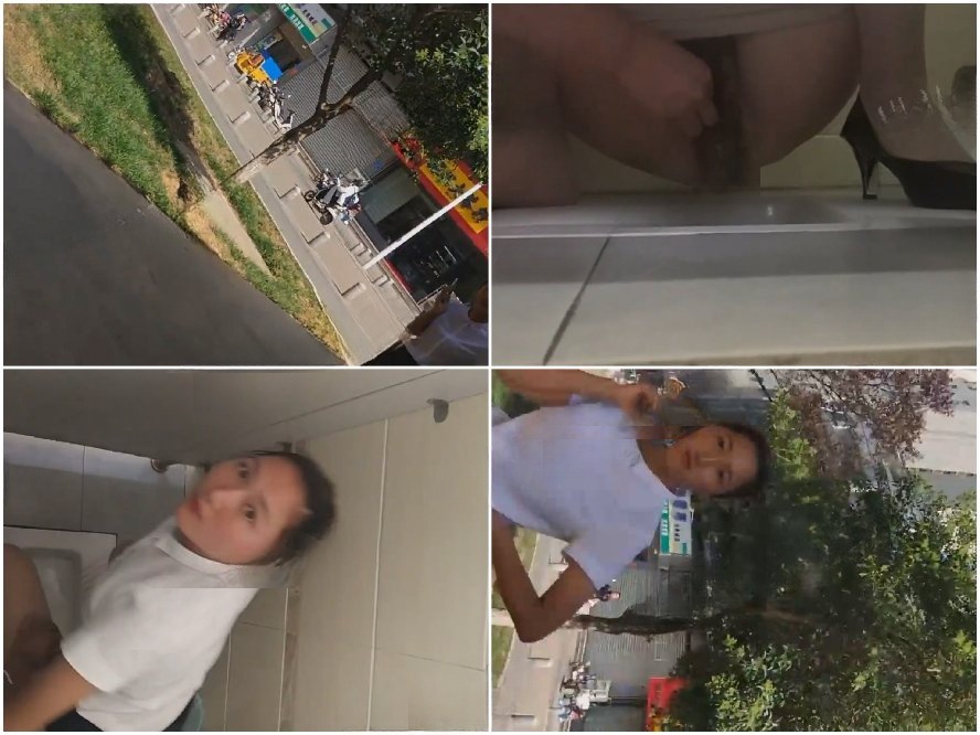 Spy Today ハイヒールを履いた女性不動産エージェントが、アパートの共用トイレでこっそり撮影しているところをカメラに捉えられた。彼女は誤っ…