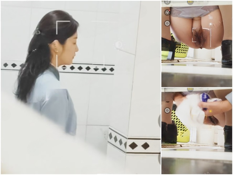 Spy Today 手持ちカメラで女性用トイレに忍び込んで写真を撮っています❤️ 財務部で一番美しくてエレガントな女性同僚です。彼女がこんなにス…