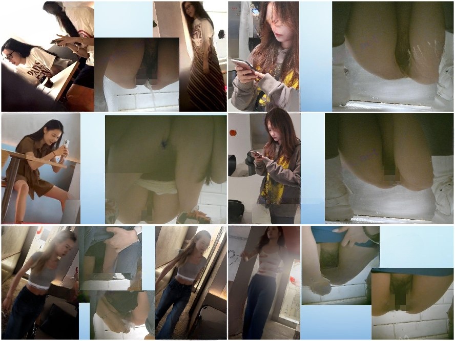 Nude Ass ミステリーショッピング ❤️ プレミアム女性用トイレ隠しカメラ写真：素晴らしいスタイルのモデルが排尿、毛のない白虎美女、超セク…