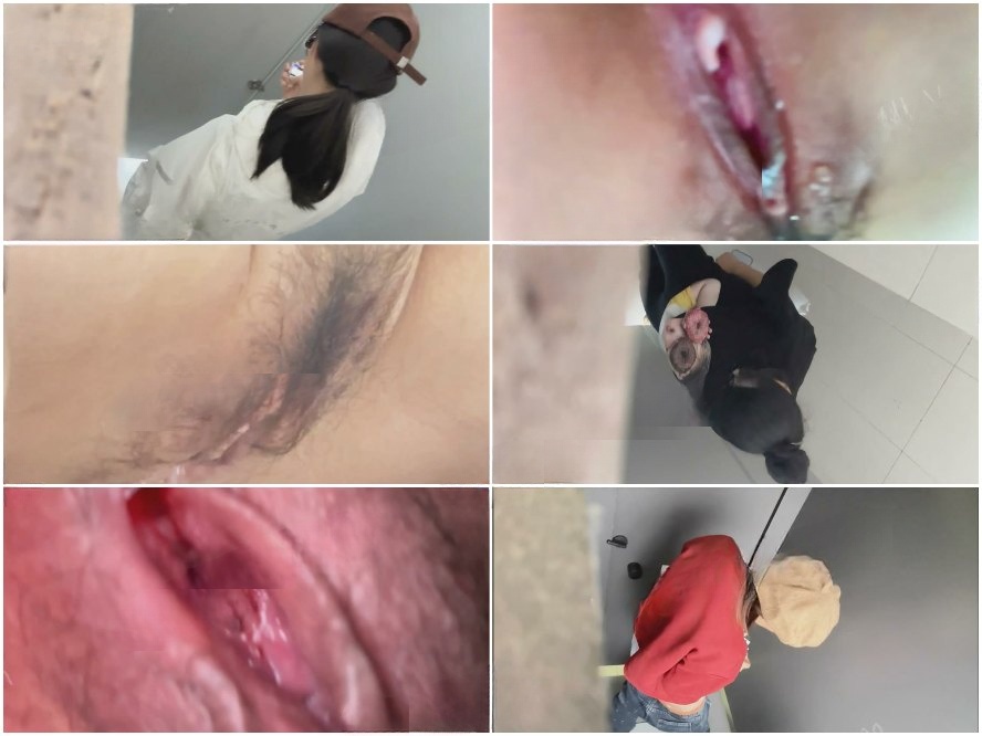 Girls on the Toilet 最新リーク ❤️ 超一級のスカートの中・トイレ盗撮：「カーリーヘアの男」がダンススタジオの女子トイレで、…