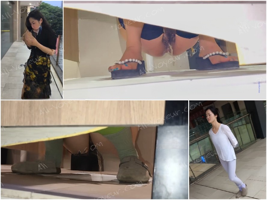 Spy Today モールで美しい女性2人が、毛深い小柄な黒人男性に尾行され、こっそり写真を撮られた❤️
