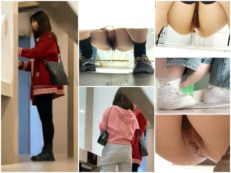 Public Restroom China Toilet Voyeur sifangktv 2890-2892