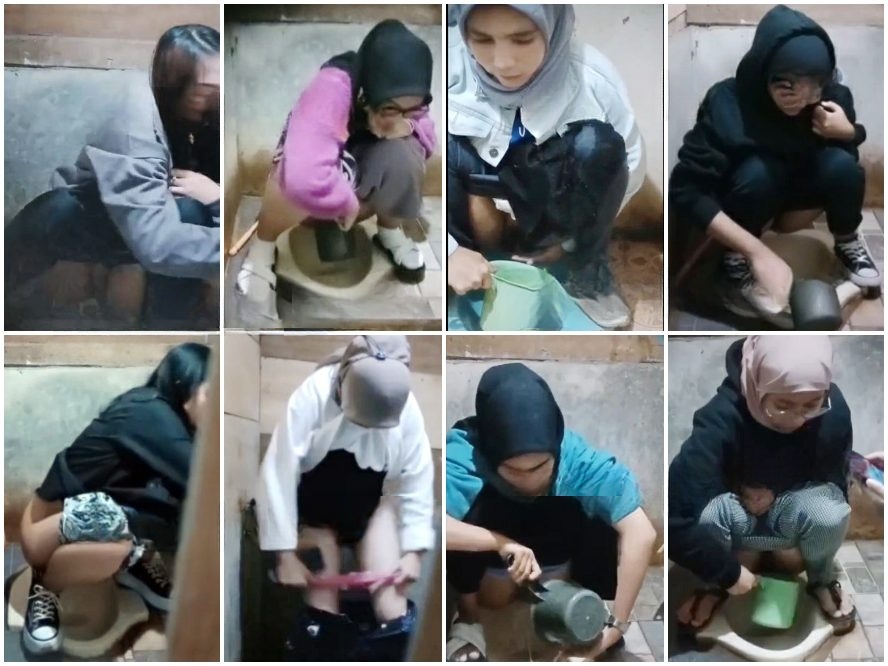 Hidden Camera Cafe Toilet Hijab