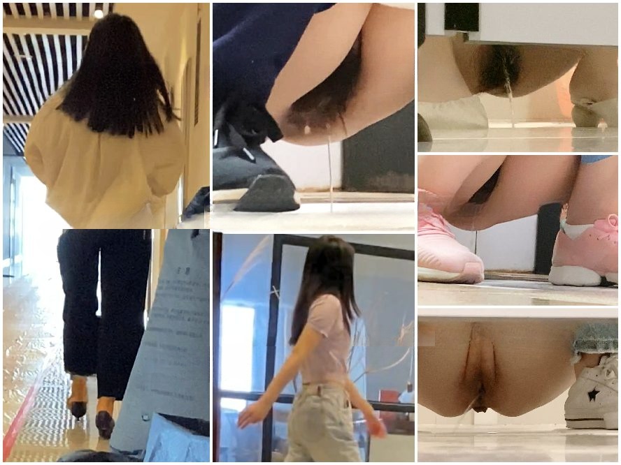 Peeping 若くて美しい女性同僚たちのデリケートな膣のクローズアップショット❤️あなたの心を揺さぶる