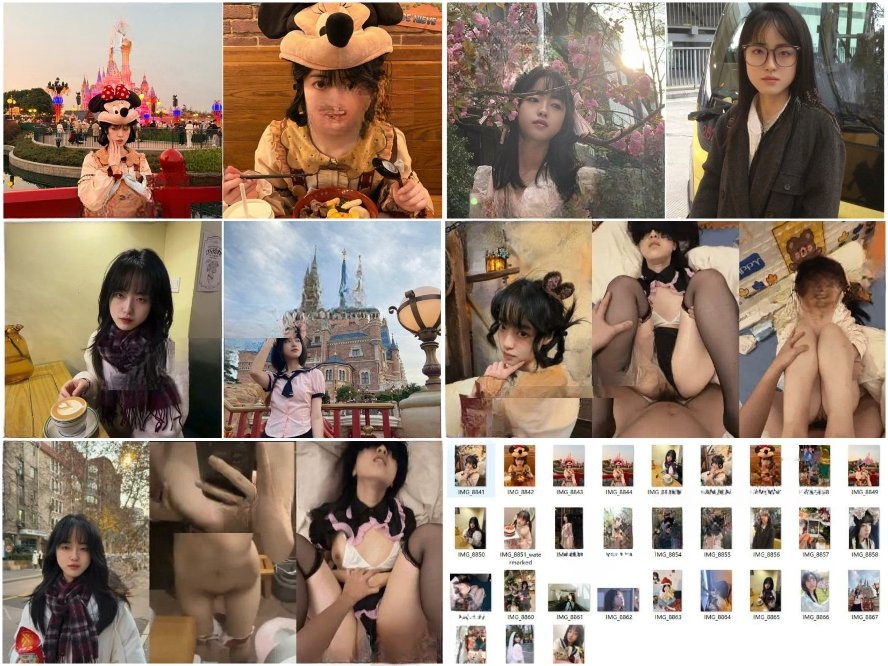 Public Restroom 北京出身の純真無垢な若き美女。紫の花柄の透けるランジェリーを纏い、自らの胸をまさぐり、脚を大きく広げ、激しく喘ぎ…