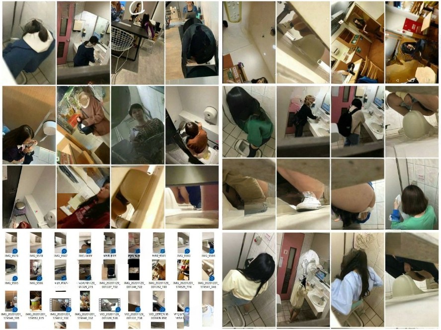 Peeping ショッピングモールに可愛い女の子たちがたくさんおしっこしに来る❤️若々しいマンコが見られて、もうウキウキが止まらない！