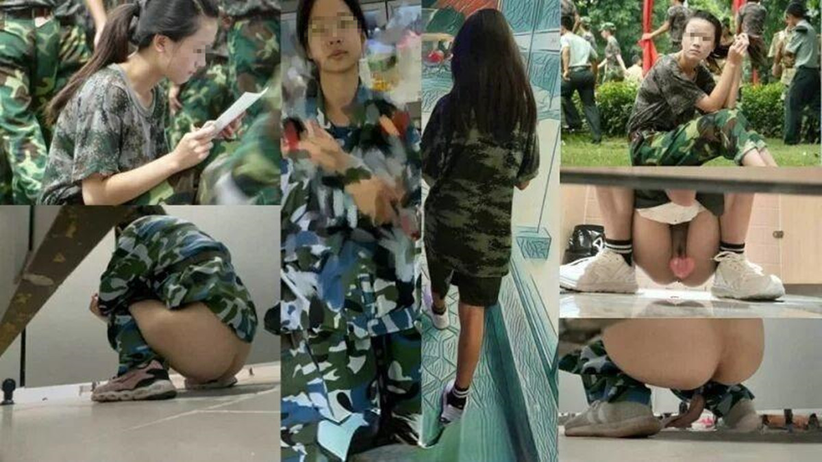 Spy Today 大学の女子トイレに潜入して盗撮しました❤️新学期の軍事訓練に参加した新入生たちは汗と膣の匂いでいっぱいでした