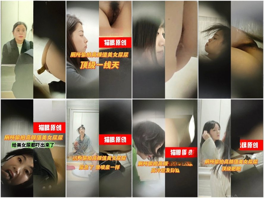 Spy Today 【トイレ自撮り・盗撮まとめ】トイレ撮影の達人【猫眼】秘蔵の完全版コレクション――多数の美女たちの「マンコ」アップ映像166本